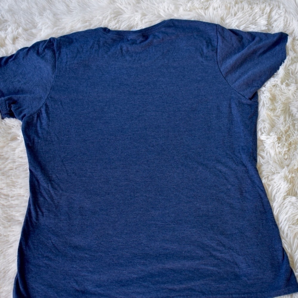 Classic Navy Short Sleeve Tee for Women